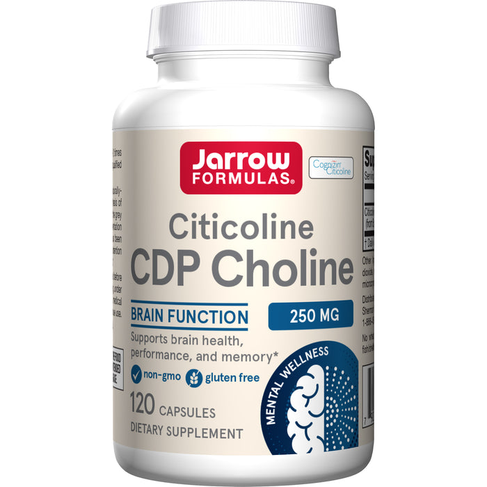 Jarrow Formulas Citicoline (cdp Choline) 60 Caps thumbnail 2