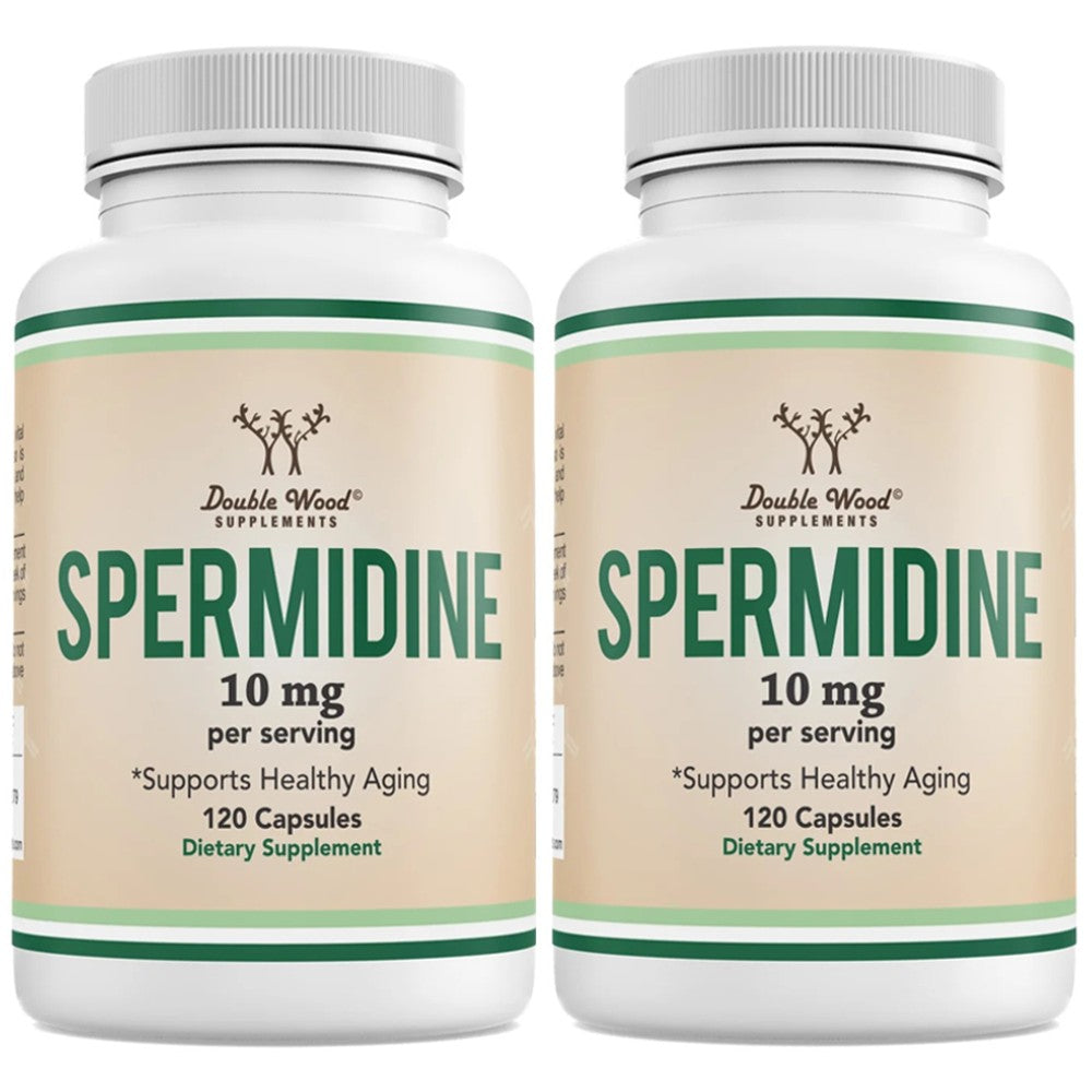 Double Wood® Spermidine 10mg – Cellular Health & Longevity Support thumbnail 4