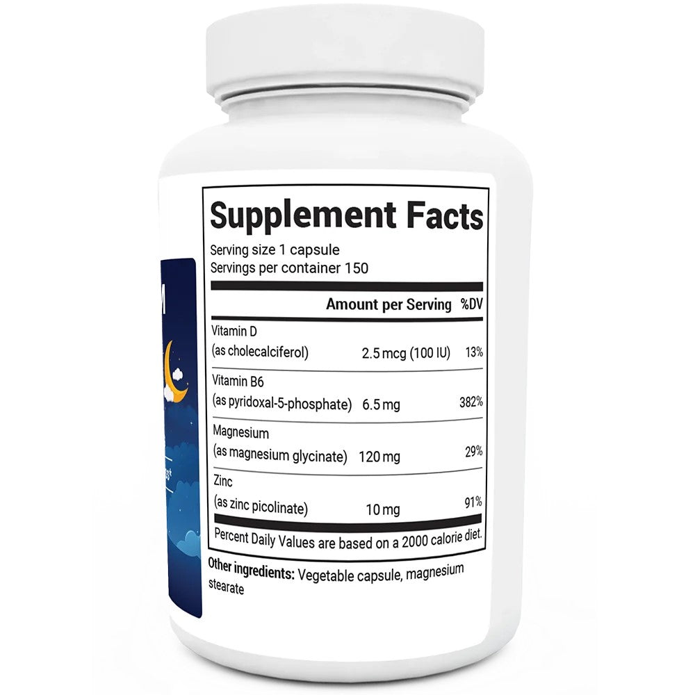 Magnesium Glycinate By DR.Berg With Vitamin B6 And Vitamin D thumbnail 3