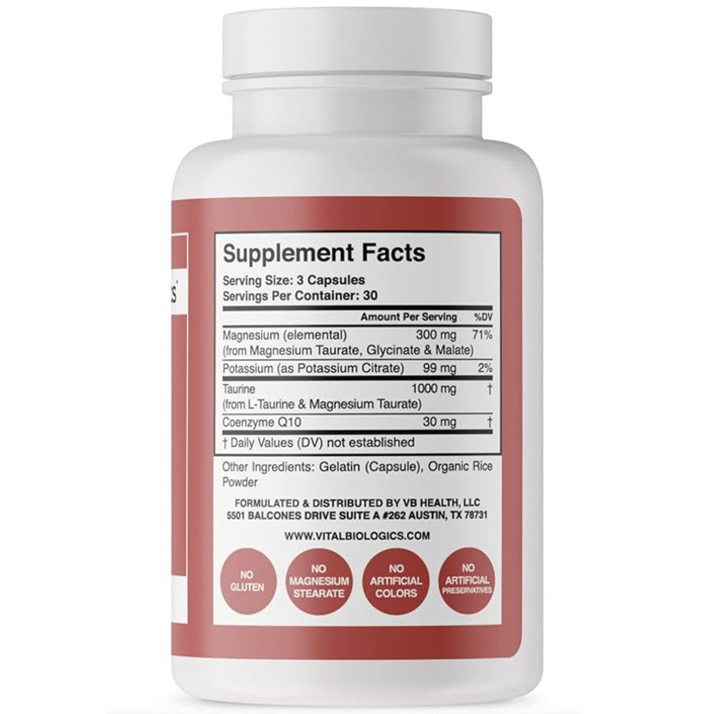 Vital Biologics Heart Calm Capsules – Natural Support for Healthy Heart Rhythm thumbnail 2