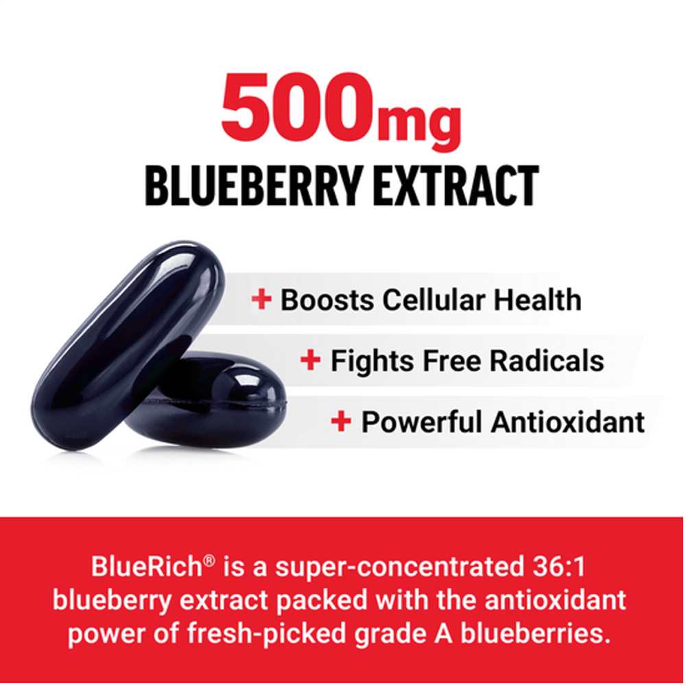 Force Factor Blueberry Concentrate – 90 Softgels thumbnail 2
