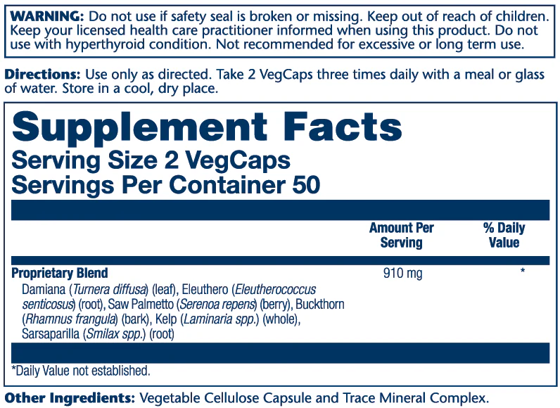 Solaray Hormone Blend Sp-1 100 Caps thumbnail 2