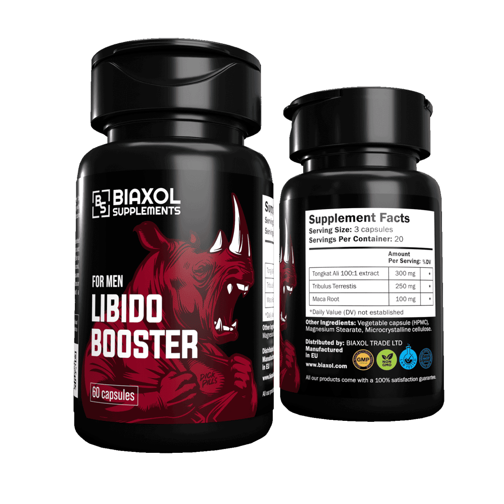Biaxol Supplements Libido Booster 60 Caps thumbnail 2
