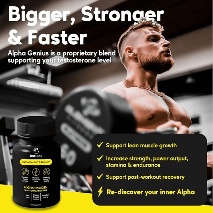 JustFloow Alpha Genius T-Booster thumbnail 2