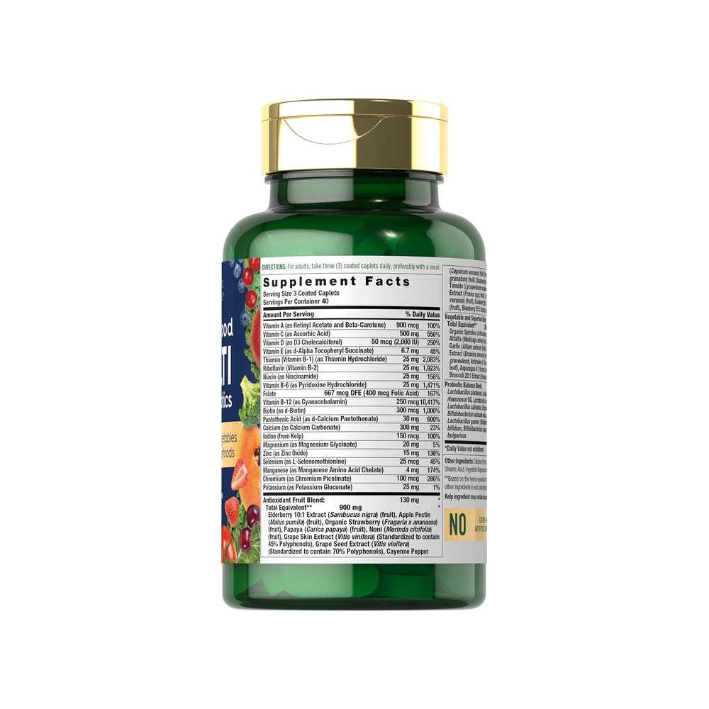Horbäach Whole Food Multivitamin | 120 Caplets thumbnail 2