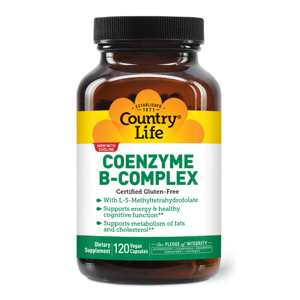 Country Life Vitamins Coenzyme B-Complex 60 Caps thumbnail 2