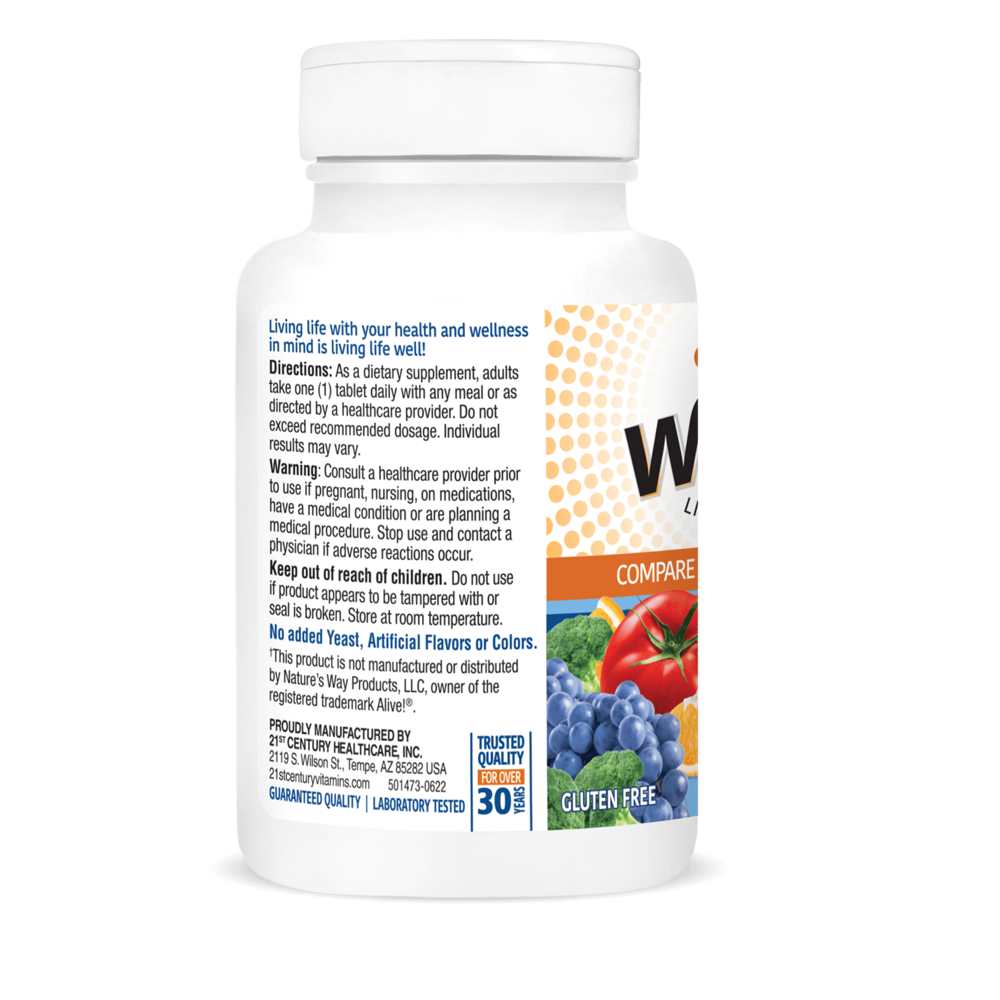 21st Century Wellify Men's Energy 65 Tabs thumbnail 2