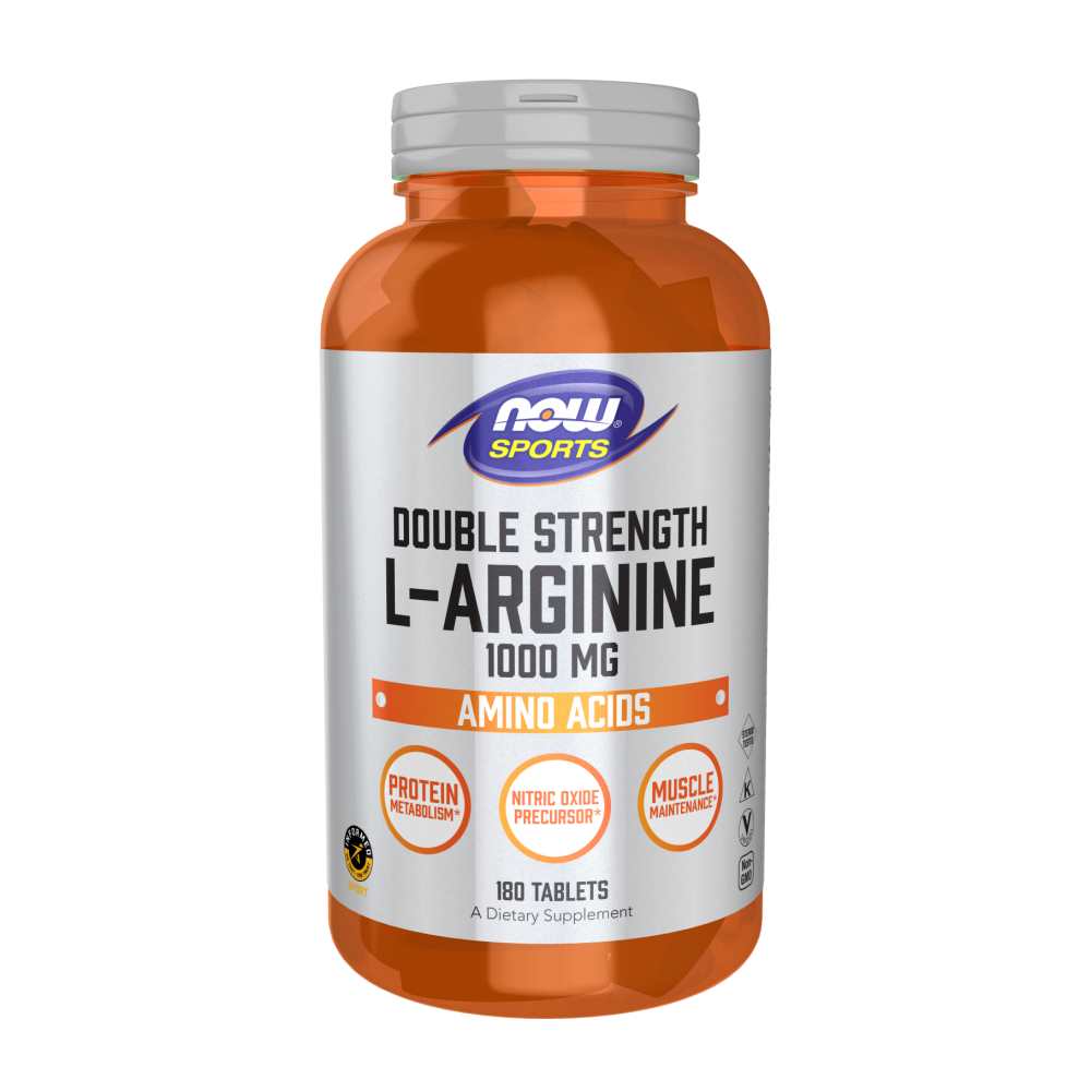 Now Sports L-Arginine 1000 Mg – Double Strength Nitric Oxide Precursor – Muscle Performance Support – 60 Tablets thumbnail 2