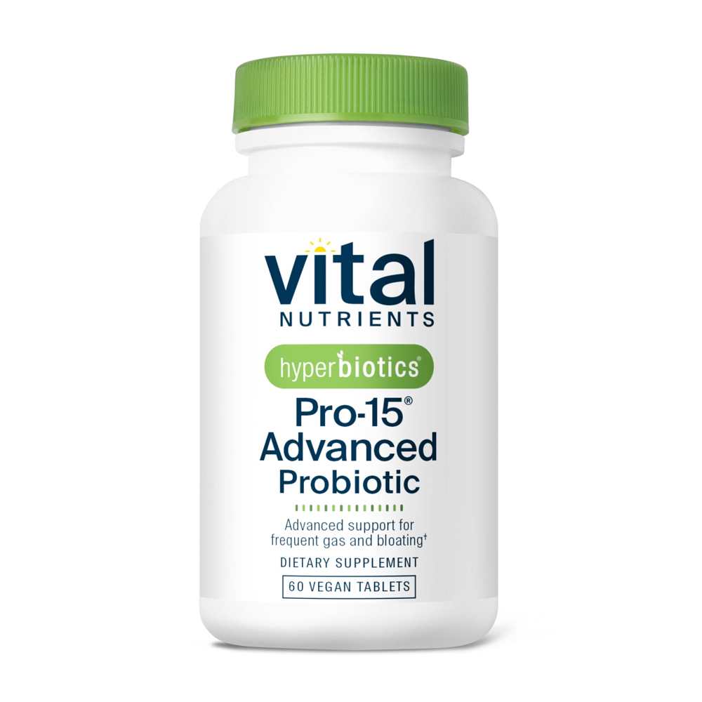 Vital Nutrients Hyperbiotics Pro-15® Advanced Probiotic 30 Tabs thumbnail 2