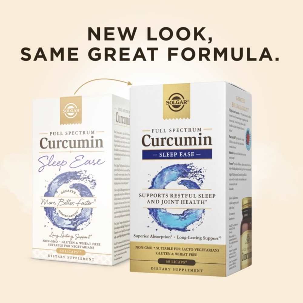 Solgar Full Spectrum Curcumin Sleep Ease 60 Licaps thumbnail 2