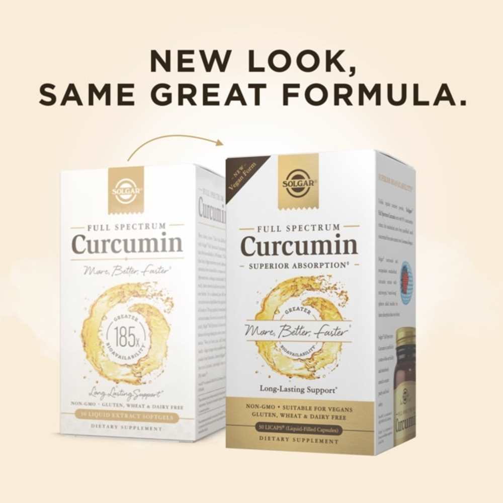 Solgar Full Spectrum Curcumin 30 Licaps thumbnail 3