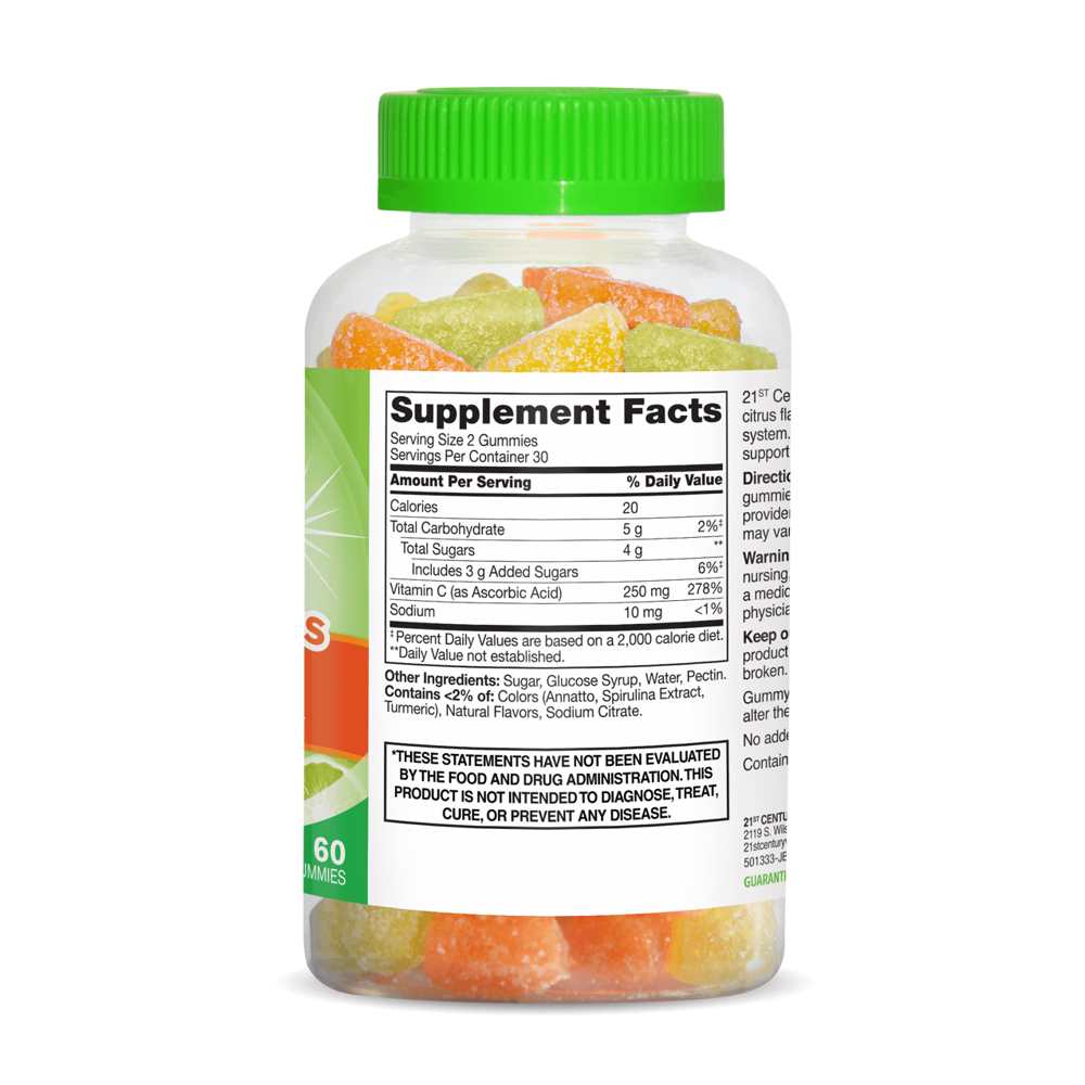 21st Century Vita Joy® Daily C 250 Mg 60 Gummies thumbnail 2