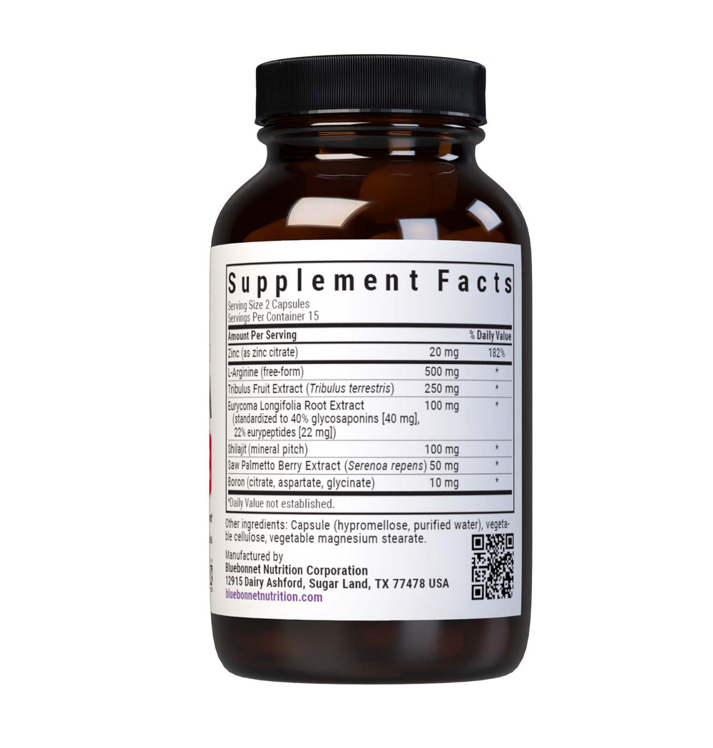 Bluebonnet Nutrition Intimate Essentials for Him Testosterone & Libido Boost 30 Caps thumbnail 3