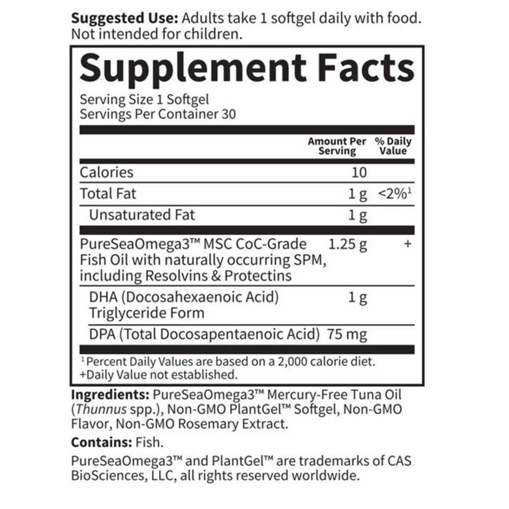 Garden of Life Dr. Formulated Dha 1,000mg 30 Softgels thumbnail 2