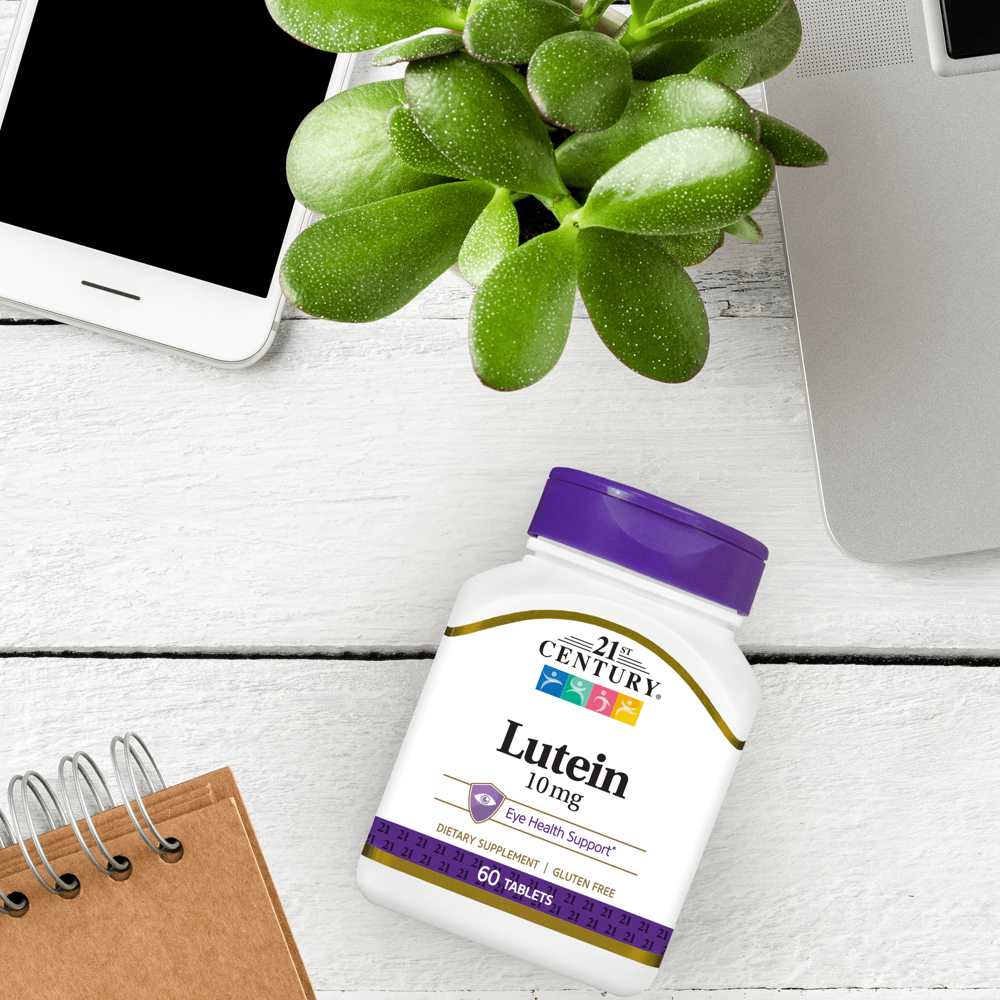 21st Century Lutein 10 Mg 60 Tabs thumbnail 2