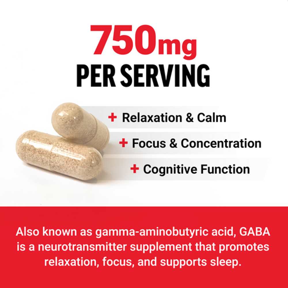 Force Factor GABA – 100 Capsules thumbnail 2