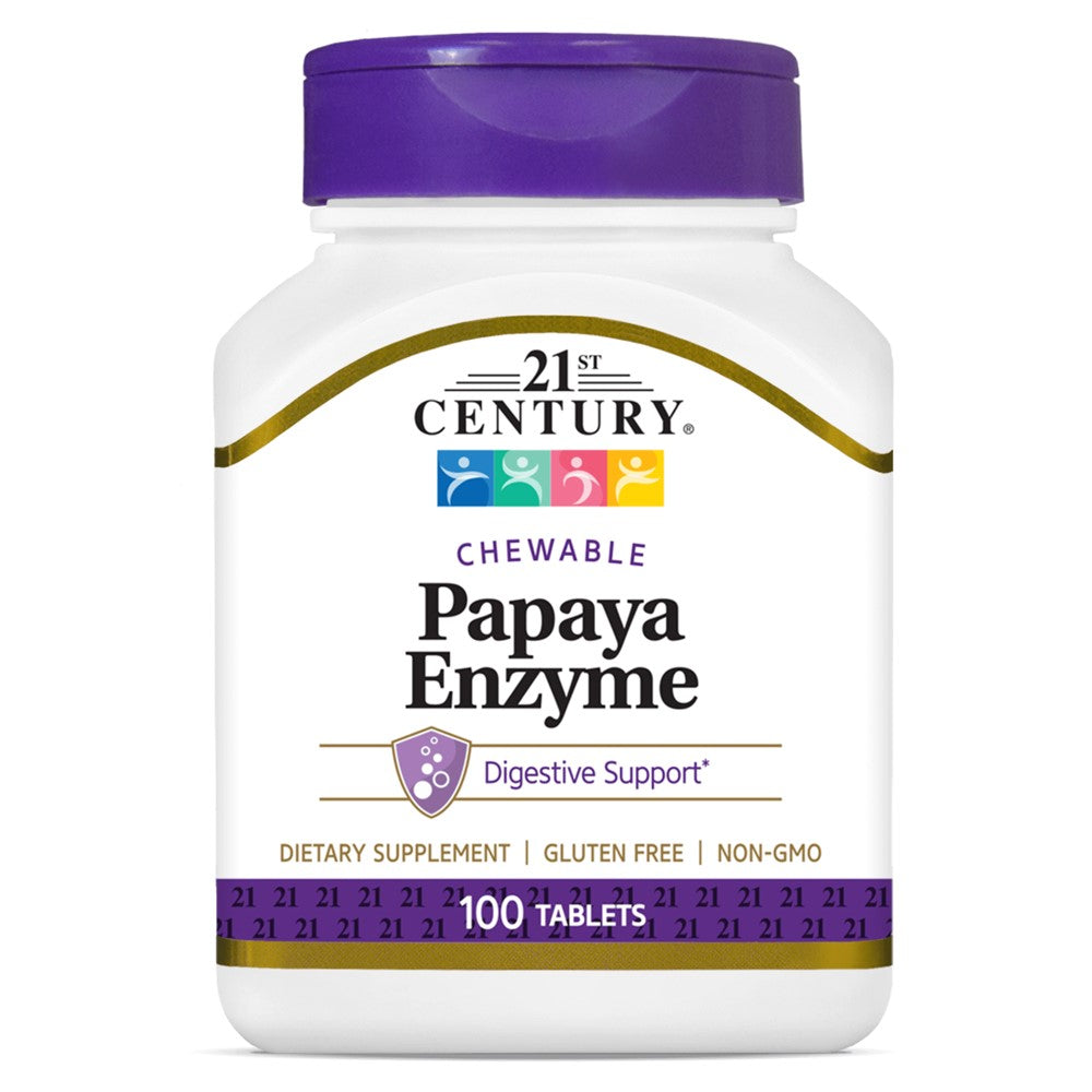 21st Century Digestive Enzymes, Proprietary Blend, Healthy Digestion, 60 Capsules thumbnail 6