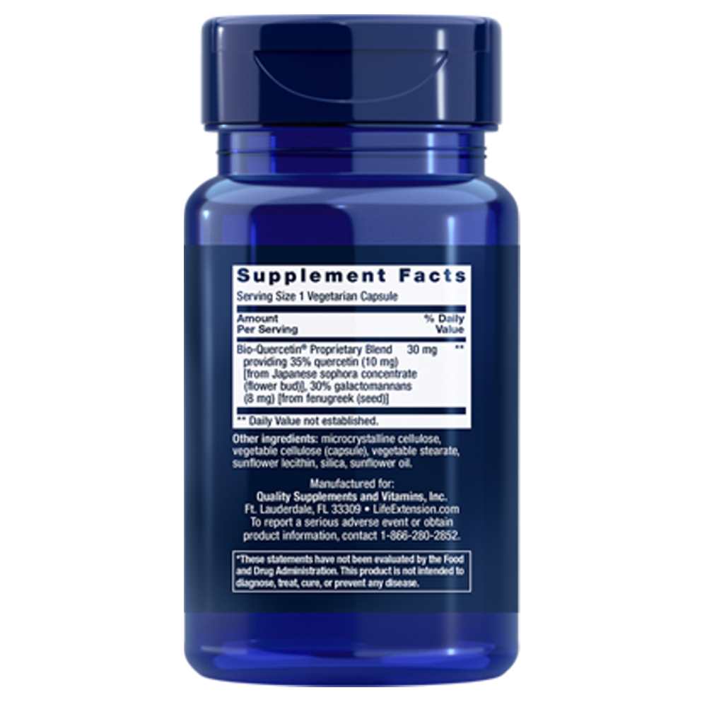 Life Extension Bio-Quercetin – 30 Vegetarian Capsules thumbnail 2