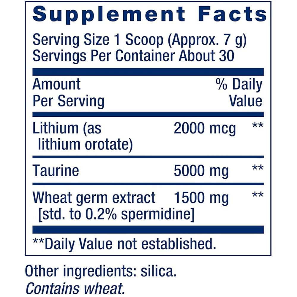 Life Extension® Healthy Aging Powder with Spermidine – 210g Dietary Supplement thumbnail 2