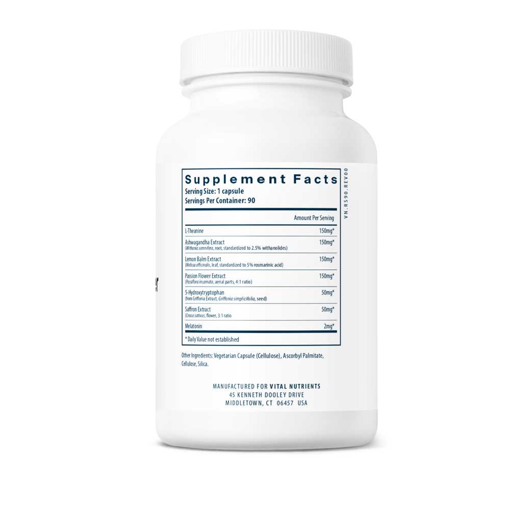 Vital Nutrients Sleep + Recover 90 Caps thumbnail 2