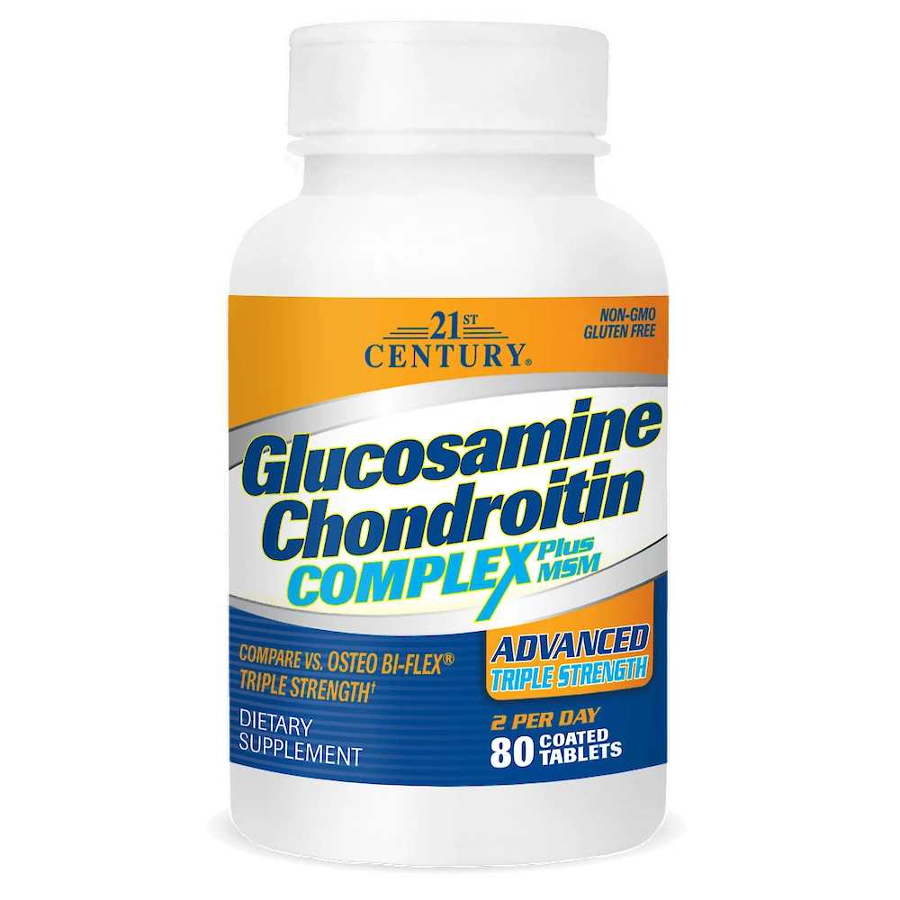 21st Century Glucosamine Chondroitin Complex 120 Tabs thumbnail 2