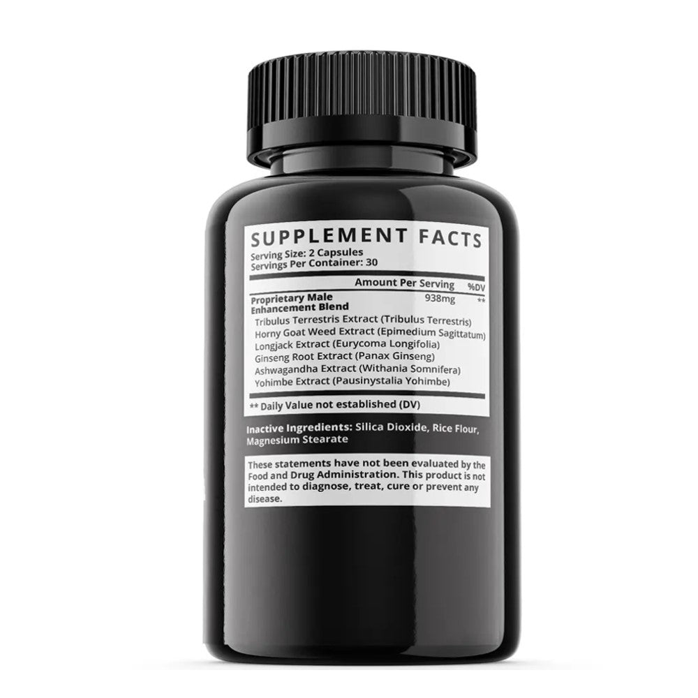 ALPHA BEAST XL by S.O Labs - 60 Capsules - Maximum Strength Dietary Supplement thumbnail 3