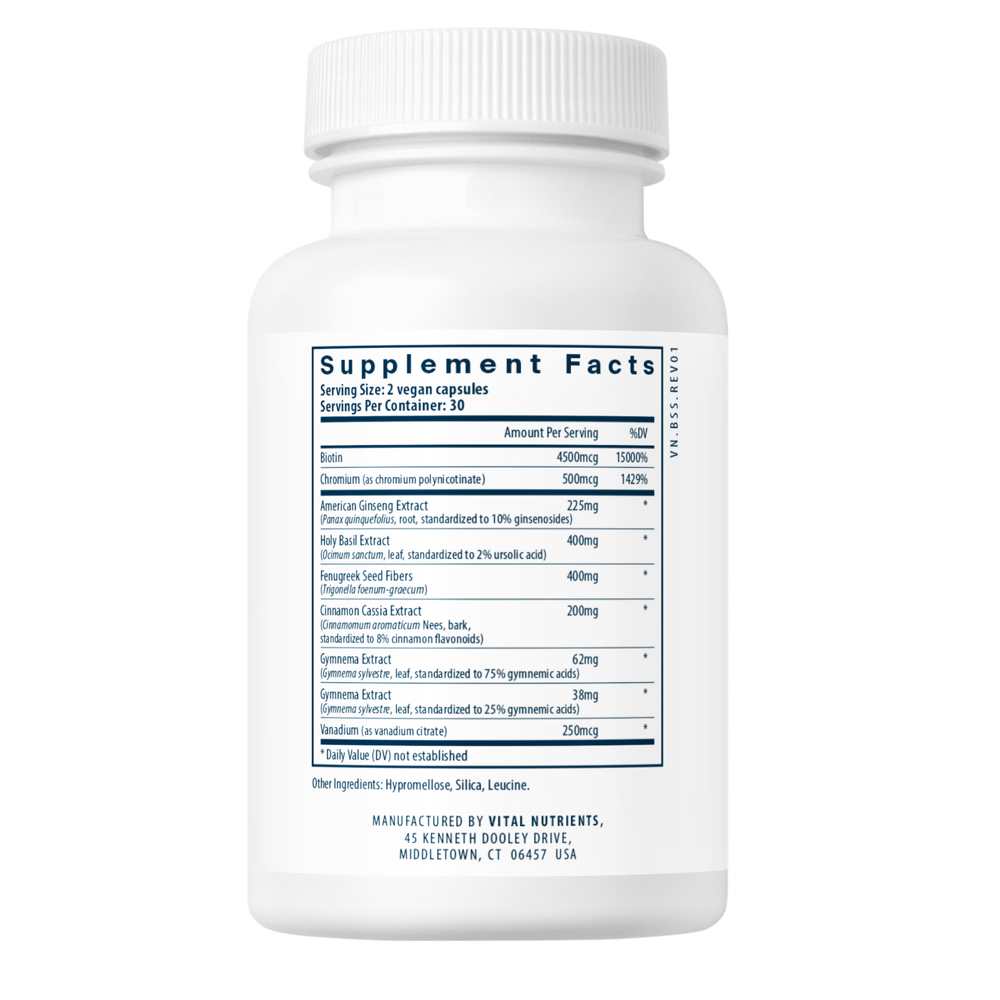Vital Nutrients Blood Sugar Support 60 Caps thumbnail 3