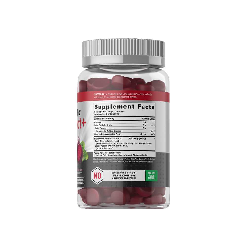 Horbäach Nitric Oxide with Beet Root | 60 Gummies thumbnail 2