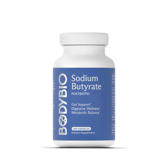 BodyBio Butyrate: Gut Health Supplement 60 caps thumbnail 2