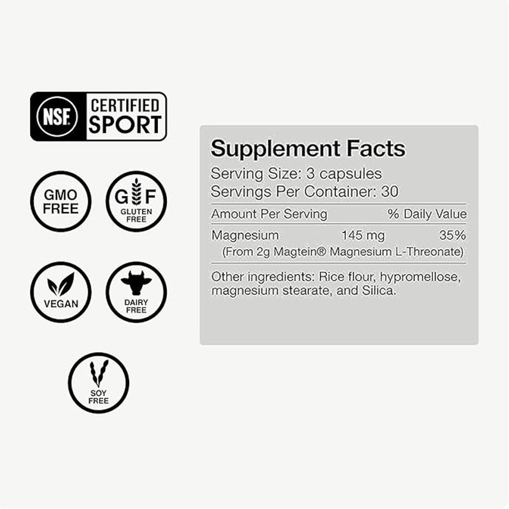 Momentous Magtein Magnesium L-Threonate – Brain & Sleep Support thumbnail 2