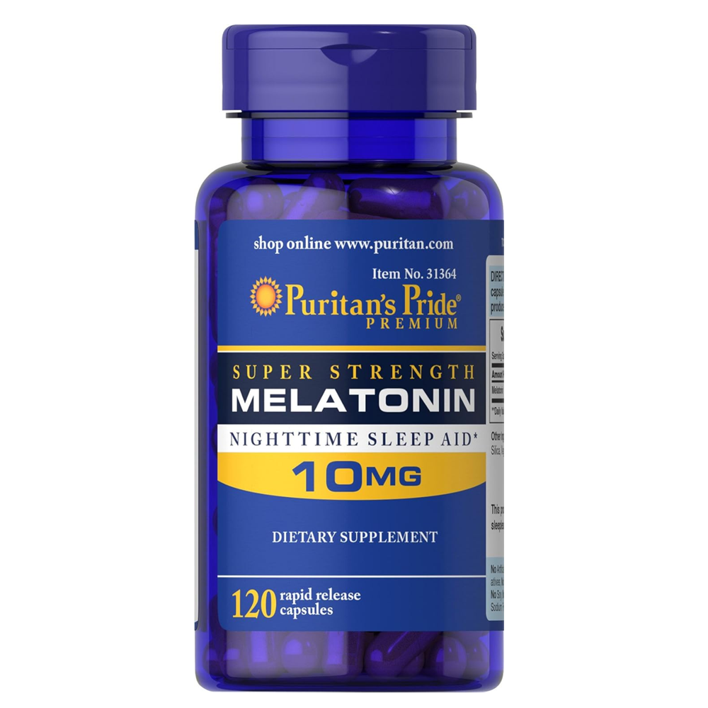Quick Dissolve Melatonin 10 mg By Puritan's Pride thumbnail 2