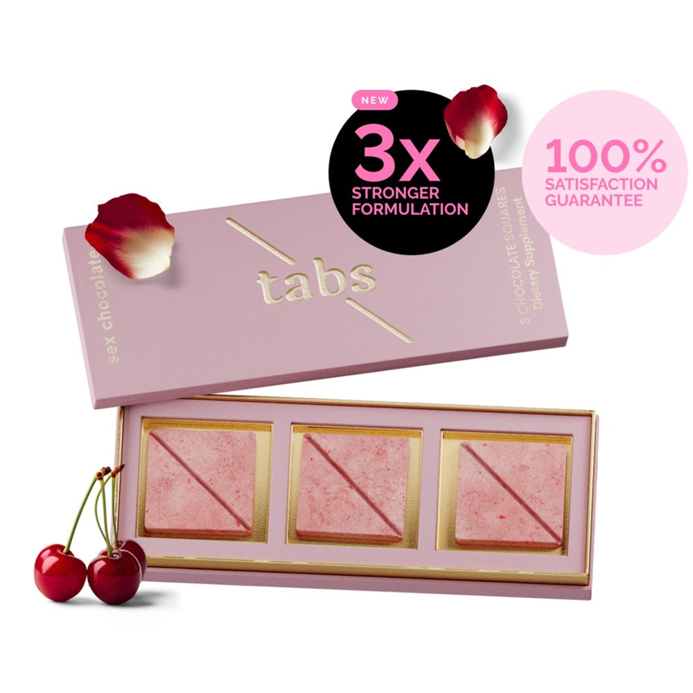 Dark Chocolate Tabs – 3 Chocolate Squares thumbnail 3