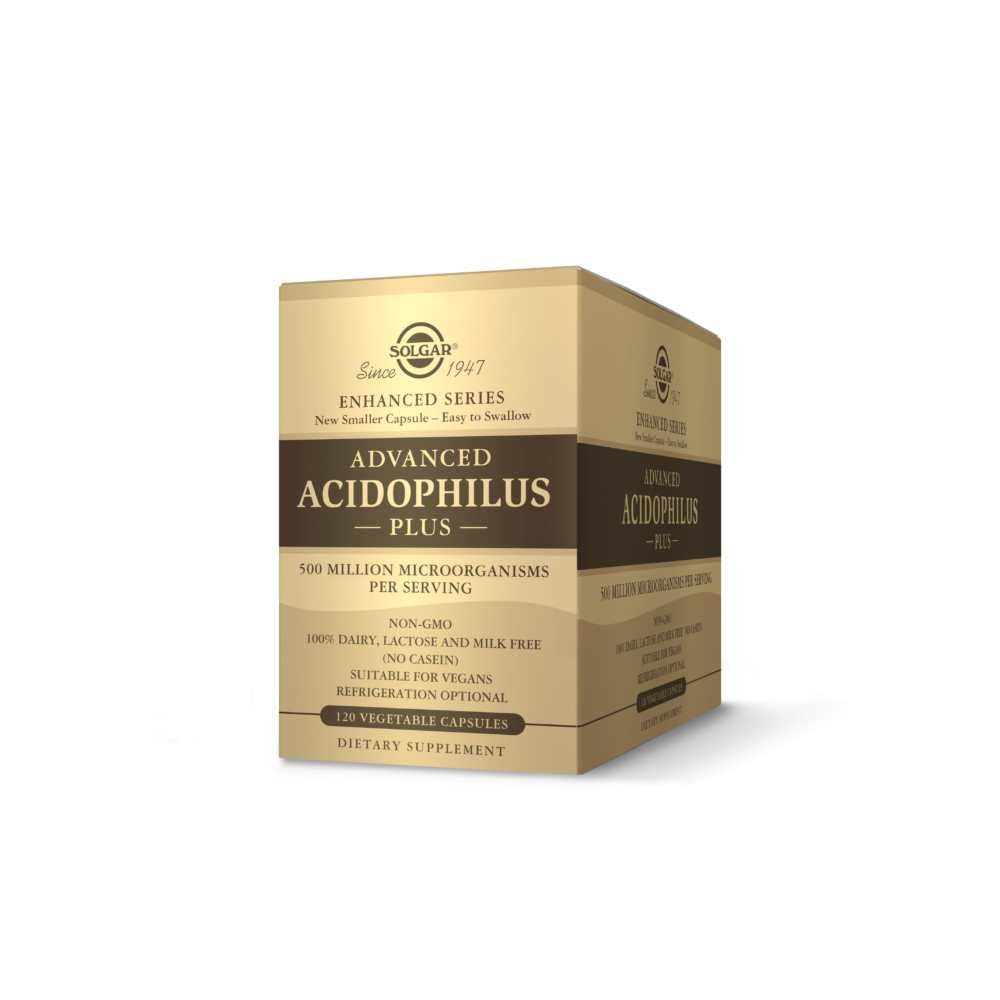 Solgar Advanced Acidophilus Plus 60 Vegetable Capsules thumbnail 2