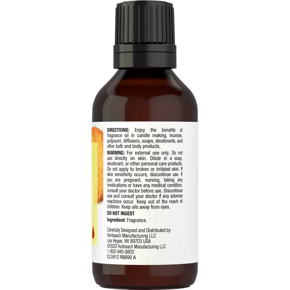 Horbäach Warm Vanilla Sugar Fragrance Oil | 1oz Liquid thumbnail 2