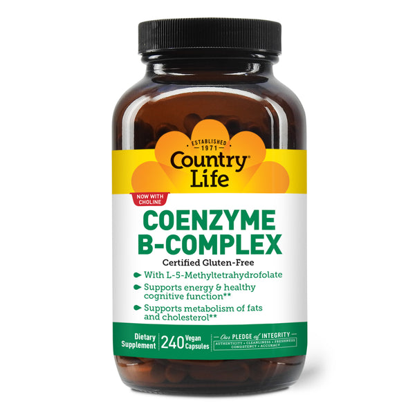 Country Life Vitamins Coenzyme B-Complex 60 Caps thumbnail 3