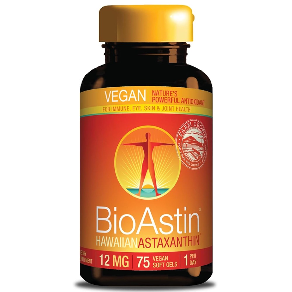 Nutrex Hawaii BioAstin Hawaiian Astaxanthin 12mg - Immune, Eye, Skin & Joint Support thumbnail 5