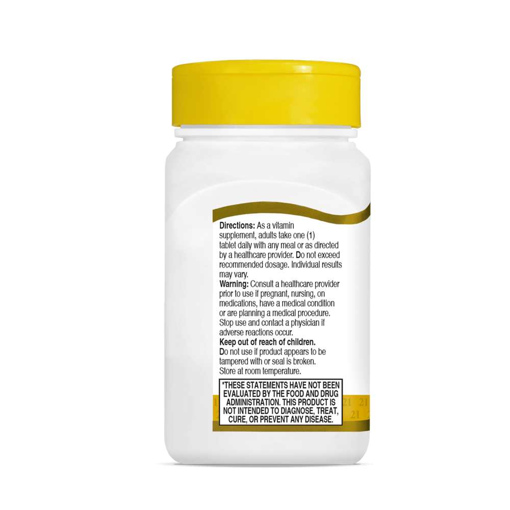 21st Century Vitamin B-12 1000 Mcg 110 Tabs thumbnail 2