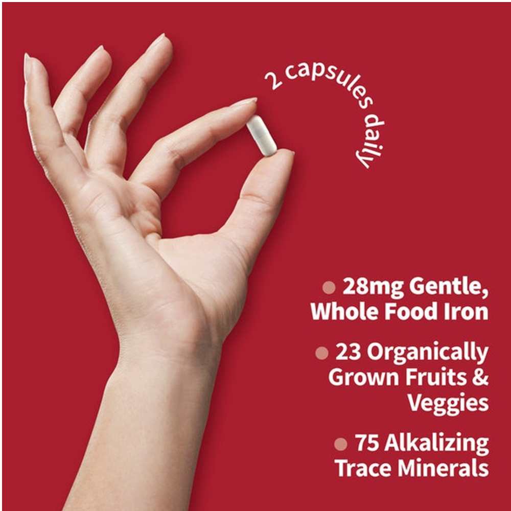 Garden of Life Vitamin Code Healthy Blood 120 Capsules thumbnail 2