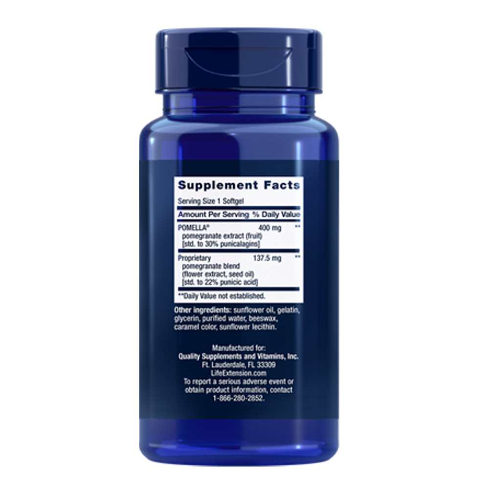 Life Extension Pomegranate Complete 30 Softgels thumbnail 2
