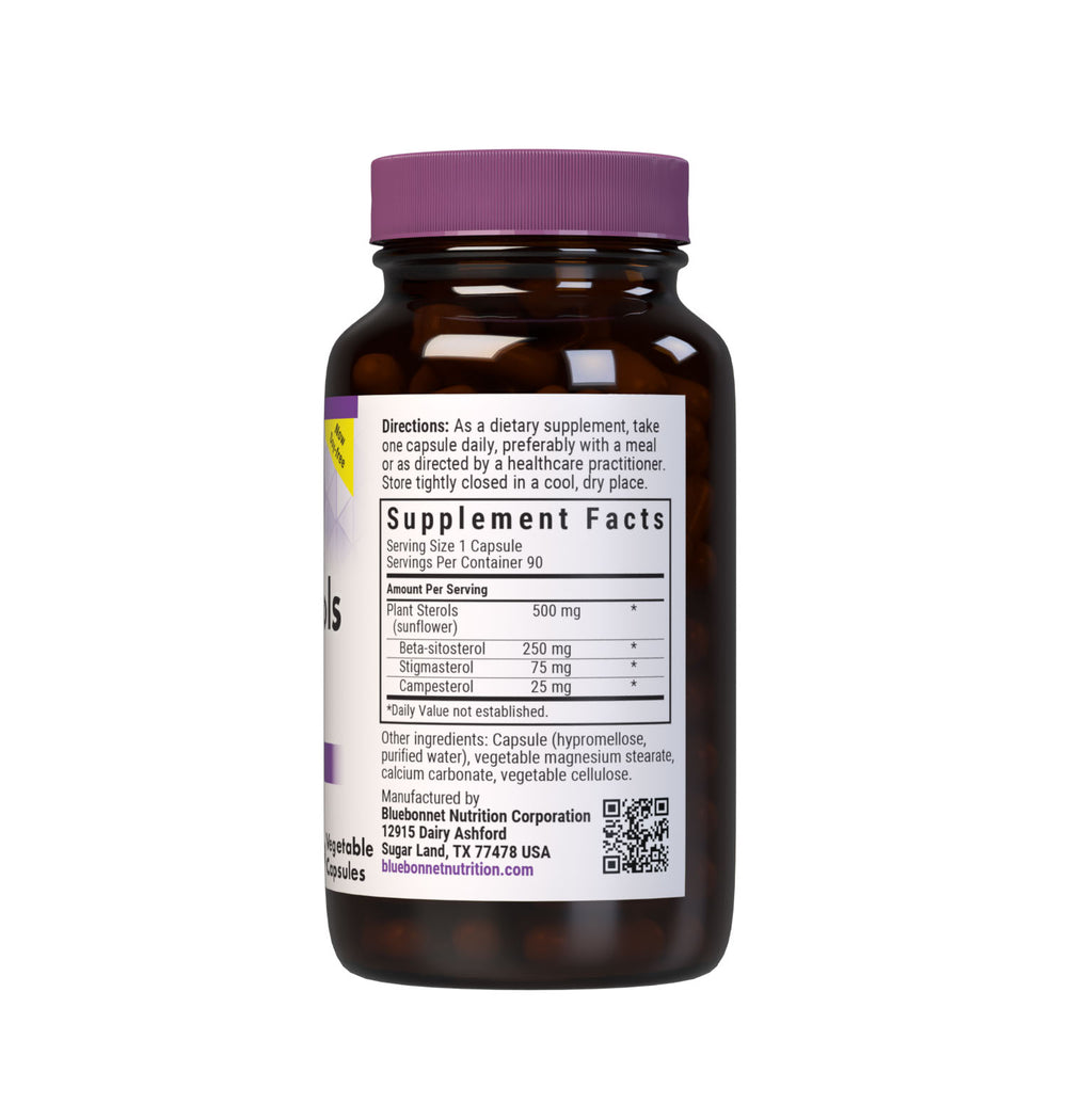 Bluebonnet Nutrition Plant Sterols 500 Mg 90 Caps thumbnail 2