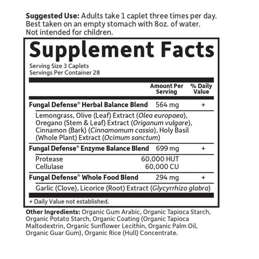 Garden of Life Fungal Defense® 84 Caplets thumbnail 2