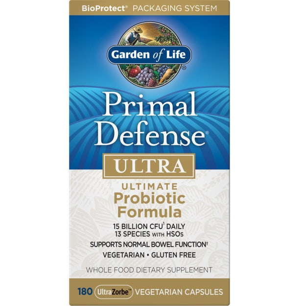 Garden of Life Primal Defense Ultra 60 Capsules thumbnail 3