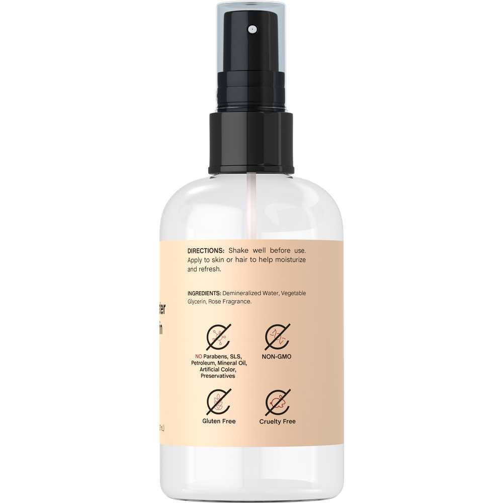 Horbäach Rose Water & Glycerin | 8oz Spray thumbnail 2