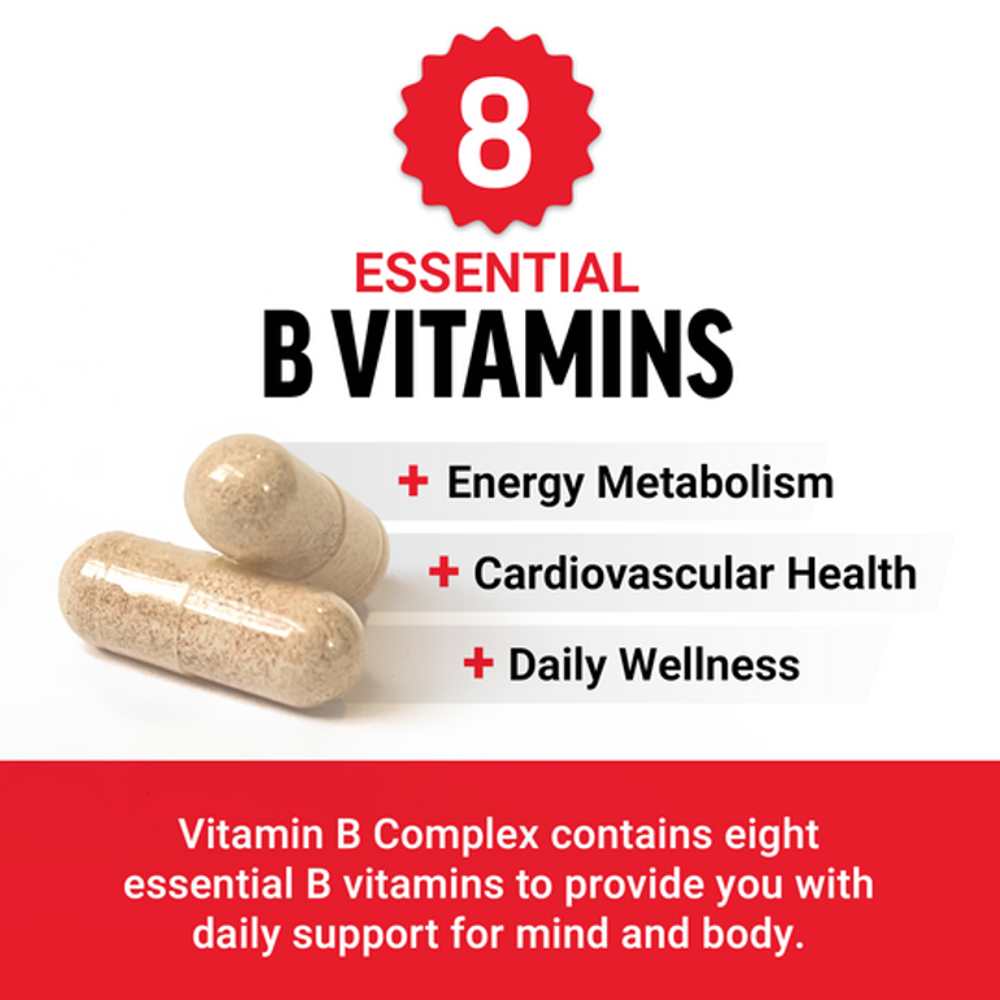 Force Factor B-Complex – 60 Capsules thumbnail 2