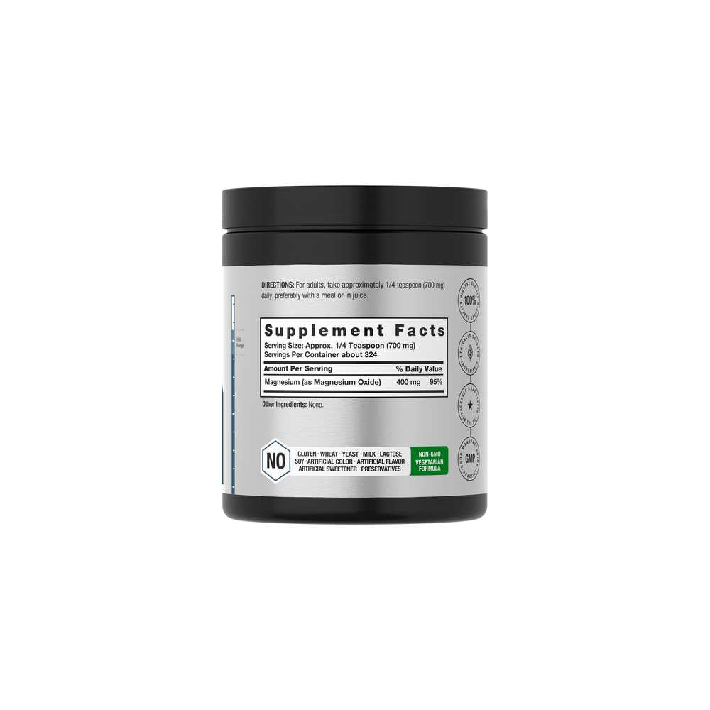 Horbäach Magnesium Oxide 400mg | 8oz Powder thumbnail 2