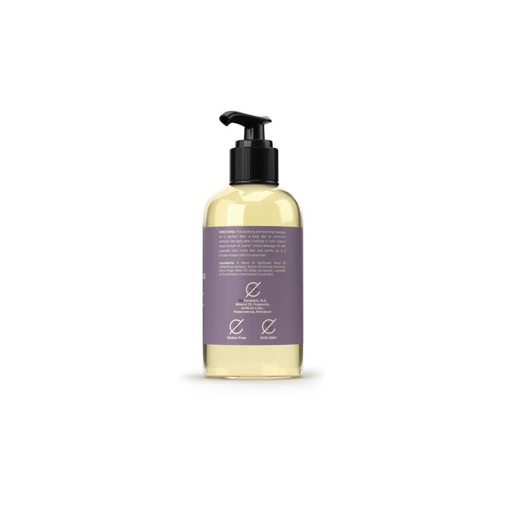 Horbäach Arnica Massage Oil with Lavender | 8oz Liquid thumbnail 2