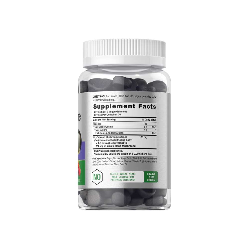 Horbäach Lion's Mane | 60 Gummies thumbnail 2