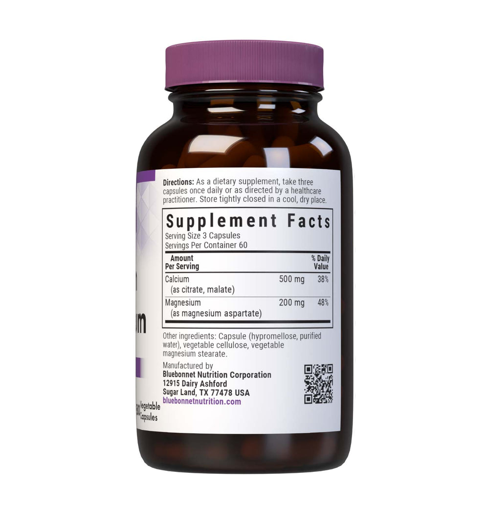Bluebonnet Nutrition Calcium & Magnesium 180 Caps thumbnail 2