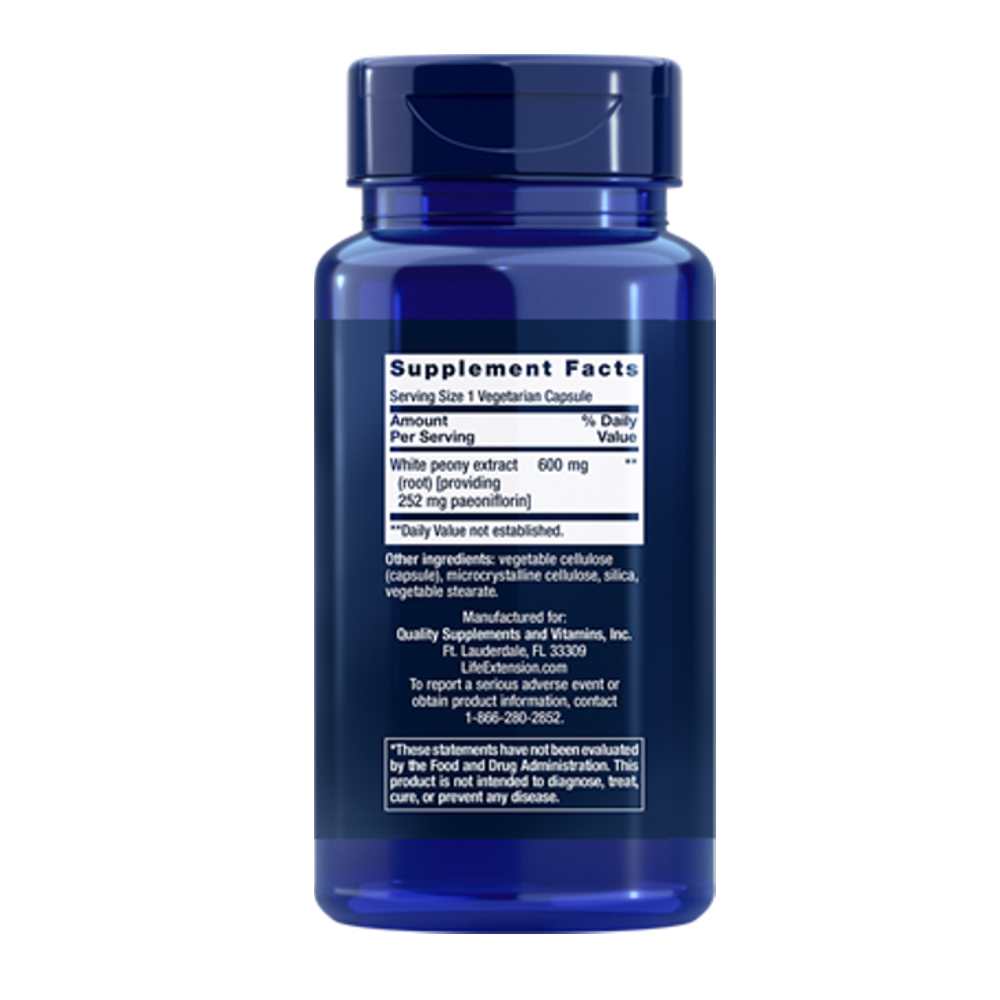 Life Extension Peony Immune 60 Vegetarian Capsules thumbnail 2