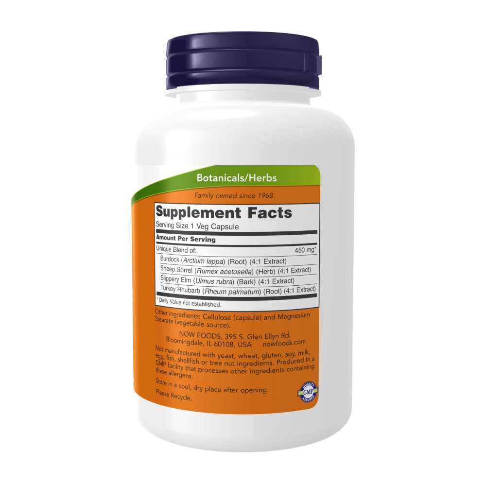 Now Foods Ojibwa Herbal Extract 450 Mg – 4:1 Traditional Herbal Blend – 180 Veg Capsules thumbnail 2